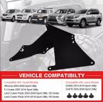 Toyota Land Cruiser Prado Front Car Fender Carbon Fiber Splash Guards Front Mud