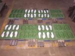 Automatic EVA Shoes Injection Machine 3 Stations Double Color