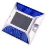 Buy cheap Aluminum 1.2V 600MAH Solar Road Stud Light , Blue Reflective Road Markers from wholesalers
