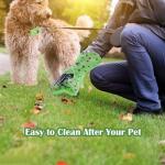 HDPE Compostable Dog Poop Bags Pink Red Purple Biodegradable Pet Waste Bags