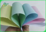 55 / 50 / 55 Gsm Offset Printing Copier Paper Rolls , Ncr 5 Colored Paper Jumbo