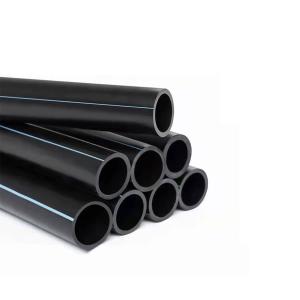 Wholesale PE100 Black/Blue Stripe HDPE Water Supply Pipes for Corrosion Resistance from china suppliers