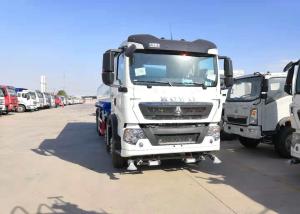 Wholesale Sinotruk 10cbm Water Liquid Fuel Tank Truck 4 * 2 266hp With Air Conditioner from china suppliers