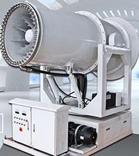 Wholesale Metallurgy 50M Water Mist Sprayer Dust Suppression Water Cannons 40l/Min from china suppliers