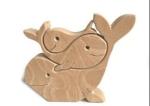 Eco-friendly Wooden 3D Building Blocks Creative Art Gift Home Ornament