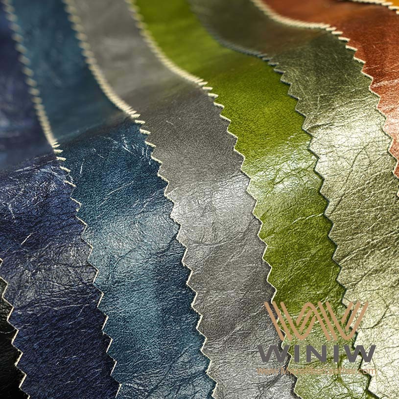 DMF Free Synthetic Garment PU Leather 0.5mm 0.6mm 0.7mm Thickness For Jackets