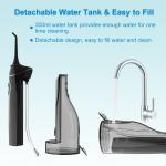 Mini Electric Oral Irrigator Dental Water Flosser For Teeth Braces Orthodontic
