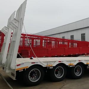 Wholesale Hydraulic Multi Axle 35-100 Ton Bulk Cargo Carrier Lowboy Trailer Within Your Budget from china suppliers