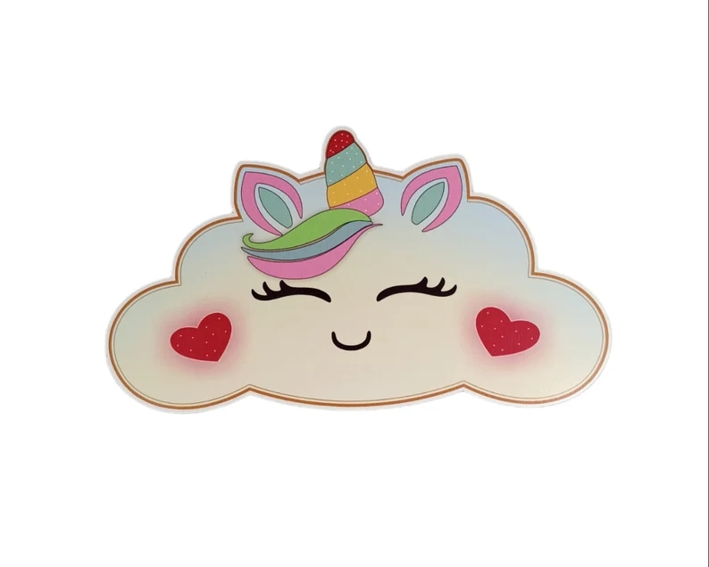 Wooden Unicorn Pencil Holder pencil box crayon box home office & Pencil Stand Or Desk make-up Organizer for Stationery