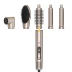 6 in 1 Professional Hot Air Styler Powerful Hair Dryer & Straightener Set