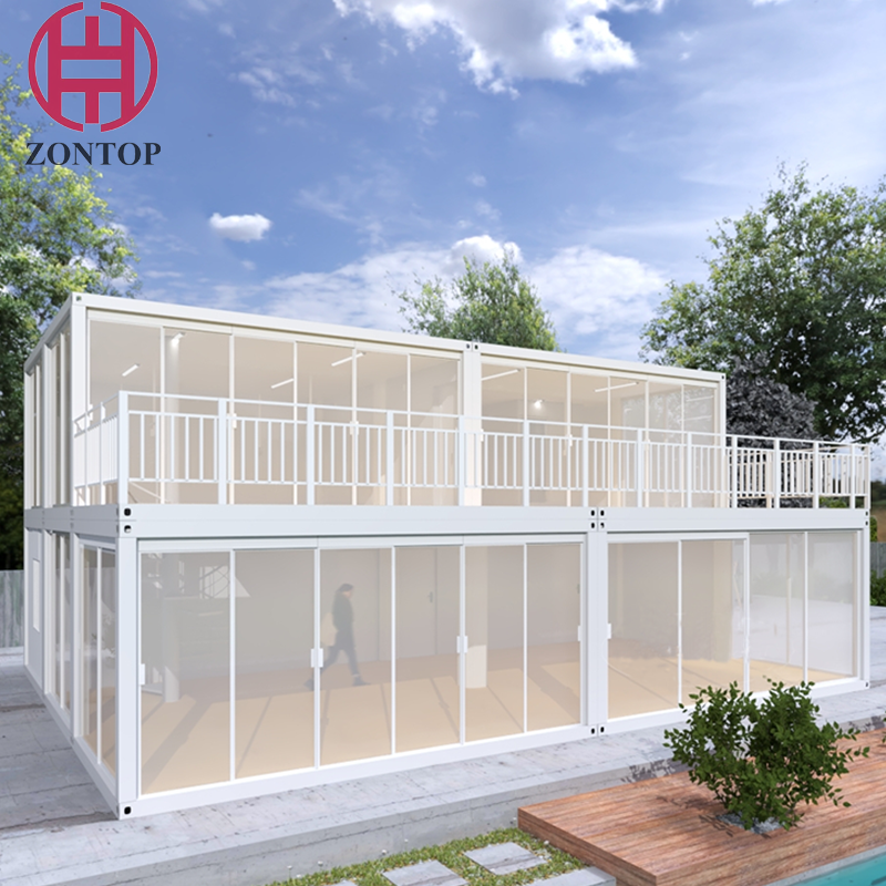 Zontop Luxury Ready Smart Prefabricated House Office 20ft Container Prefabricated Homes