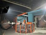 Large Water Tank Production Automatic 3-Arm Tower Roto Molding Machines