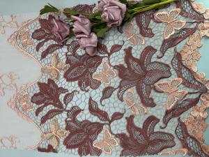 Wholesale 129CM 3D Butterfly Embroidery Fabric For Women Dress from china suppliers