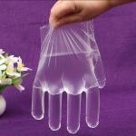 Household Cleaning Barbershop Pe Glove / Disposable Cooking Wash Plastic Gloves