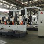 Industrial Four Stations Polishing Machine For Sanitary Ware Fitting