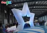 Giant Inflatable Star Arch Led Light Inflatable Star Archway For Outdoor