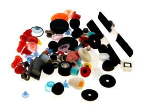 Wholesale Silicone Molded Rubber Parts High Grade Material Alkali Resistant Eco - Friendly from china suppliers