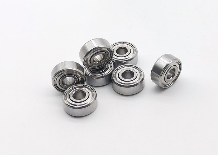 4*11*4mm Motor Micro Ball Bearings Custom Made CNC Machining Low Noise