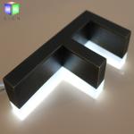 Stainless Steel Led Channel Letters Signs , Backlit Sign Letters Luminous Sign