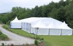 Water Proof Fabric Clearspan Structure For 300 People Commeicial Party