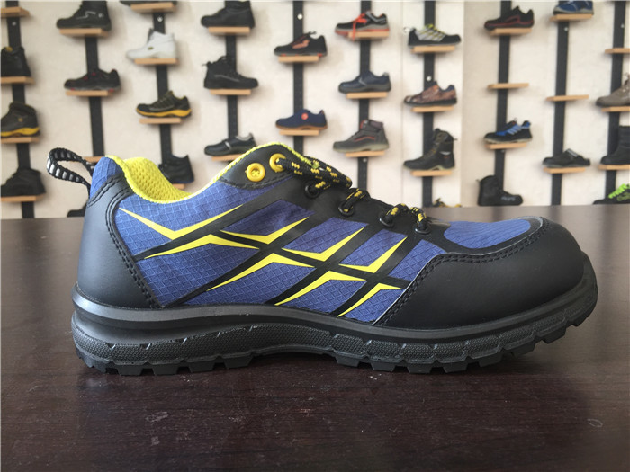 Pleasant Wearing Steel Toe Cap Sneakers , Lightweight Steel Toe Safety Shoes