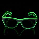 Multi-Color Full Frame EL Wire Sunglasses Light Up Glow Sunglasses For Concerts,