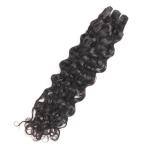 Full Cuticle Brazilian Virgin Hair Bundles Loose Wave Hair Natural Black Color