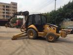 Used Caterpillar Wood Working Machine 416e Timber Backhoe Loader Grab Pipe