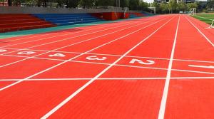 Wholesale Anti Reflective Athletic Green Yellow Prefabricated Running Track from china suppliers