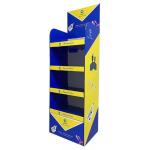 Retail Supermarket Cardboard Shelf Display For Phone Accessories