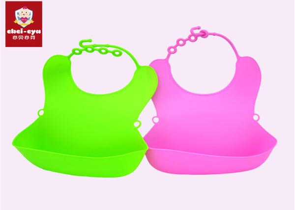 Customized Logo Baby Shampoo Cap Anti Bacterial Waterproof Baby Bibs Set 3mm