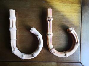 Wholesale 1pair 19cm(7.5 in) Bamboo purse handle Bamboo handle Purse handles bamboo bag handles purse hardware from china suppliers