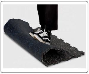 Wholesale Eco Friendly Sports Floor Mat Gym Rubber Floor Soundproof Dance Floor Mats from china suppliers