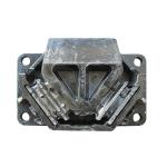 IATF 16949 2016 Auman Rear Motor Mount Bracket Rubber And Iron
