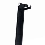 Cold Rolled Sheet 2Rings Horizontal Cable Organizer 1u 19 Inch ANSHI XL-4020-3L