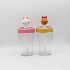Wholesale Multi Color Transparent Plastic Straw Water Bottle Kids School Use from china suppliers