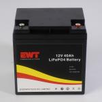 Customized Outdoor Large 12V 40AH Lifepo4 Battery with Dust And Water Protection