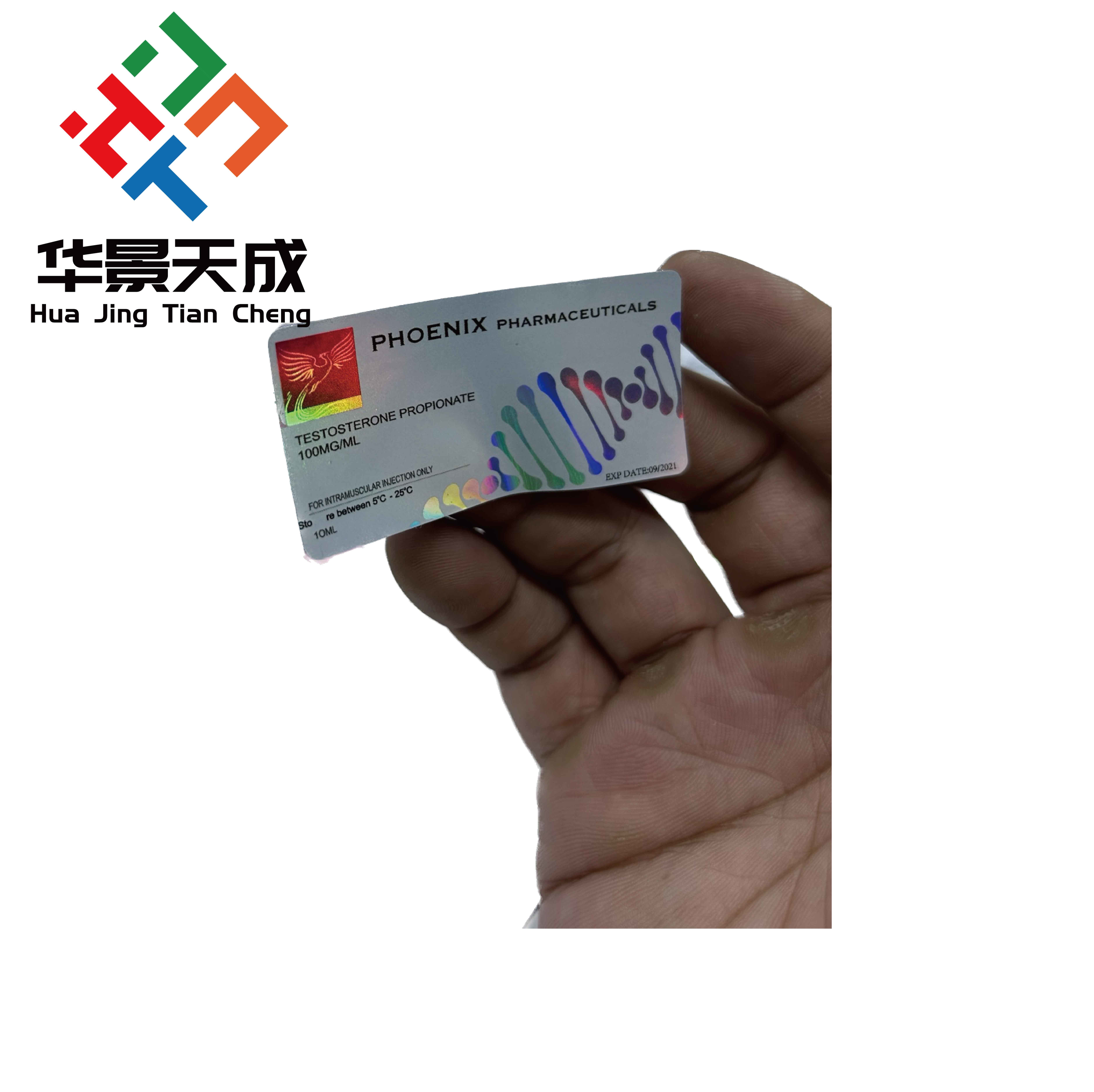 Sustannon 250 Professional Plastic 10ML Vial Sticker 10ml Bottle Labels For Pharma Package