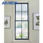 Latest Style Superior Aluminium Modern Black Double Hung Windows