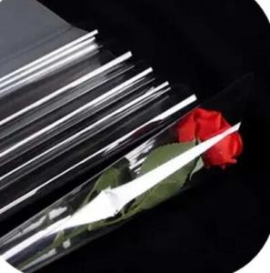 Wholesale 40mic Clear Cellophane Roll BOPP Packing Film For Wrap Flower Bouquet from china suppliers