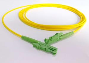 Wholesale E2000 Fiber Single Core Fiber Optic Cable , Repeatable Sc Lc Patch Cable from china suppliers