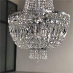 18 16 15 Light Crystal Chandelier Pendant Light Round Rectangular 80CMx60cm