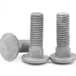 China HDG Din603 Mushroom Round Head Square Neck Carriage Bolt on sale