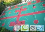 Outdoor Basketball Court Flooring Material , Modular Basketball Flooring High
