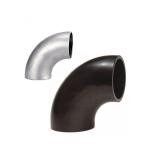 Round Carbon Steel Butt Welding Fittings Forged ASTM A234 WPB Seamless Elbow