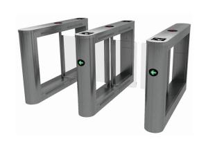 Wholesale SS316 Acrylic Swing Turnstile Barrier Arms Synchronization For Office Building from china suppliers