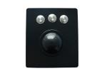 IP65 Military Trackball Module Three Round Keys USB Trackball Mouse Anti
