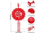 6pcs Felt Holiday Decorations Chinese New Year Lantern