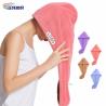 Buy cheap 350gsm Reusable Dusting Cloths 35X65cm Multi Color Long Hair Drying Towel Hair from wholesalers