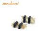 Buy cheap Double Plastic ST 2.54mm Pitch 8 Pin Female Header 180degree Round Hole from wholesalers